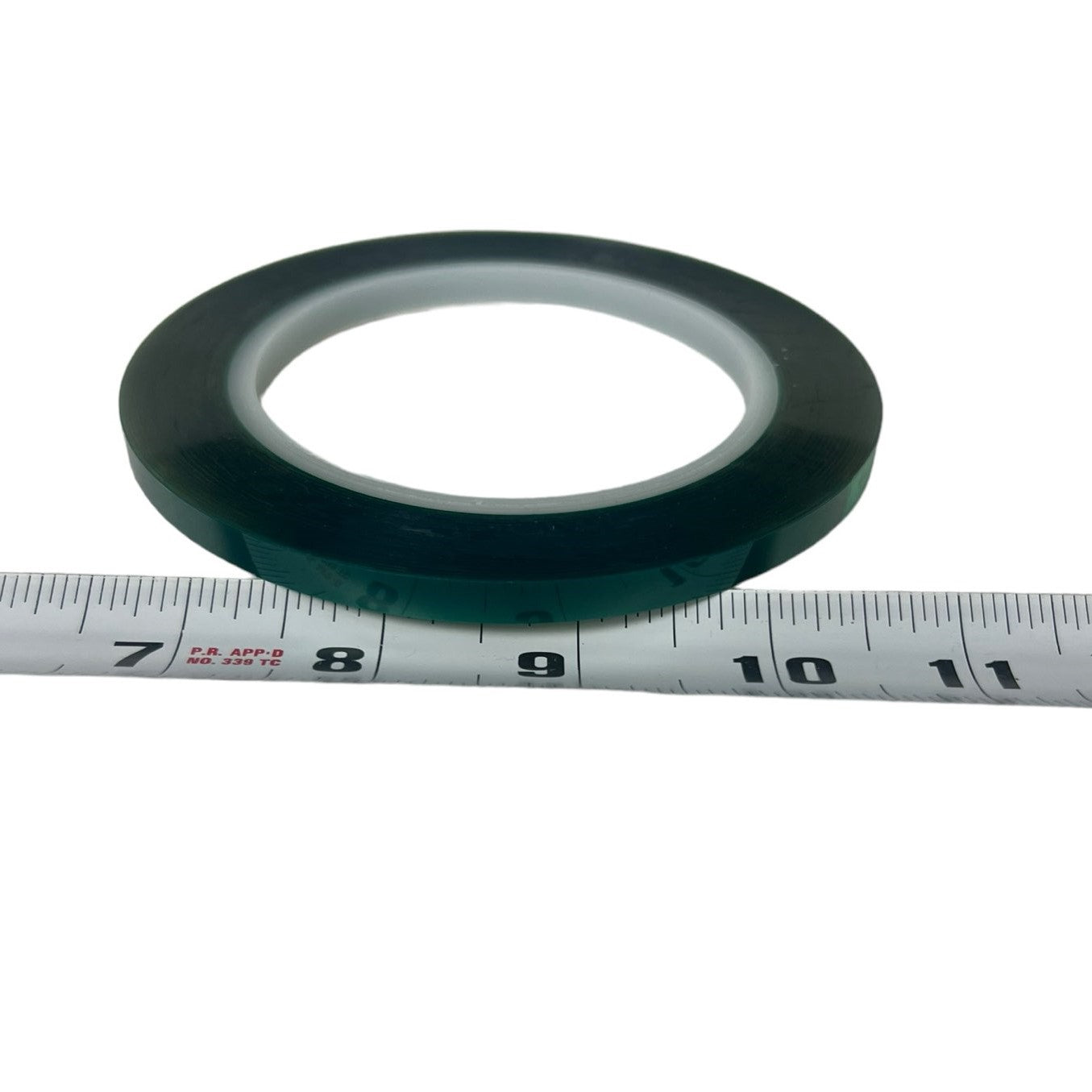 1/4" High Temp Green Polyester Masking Tape