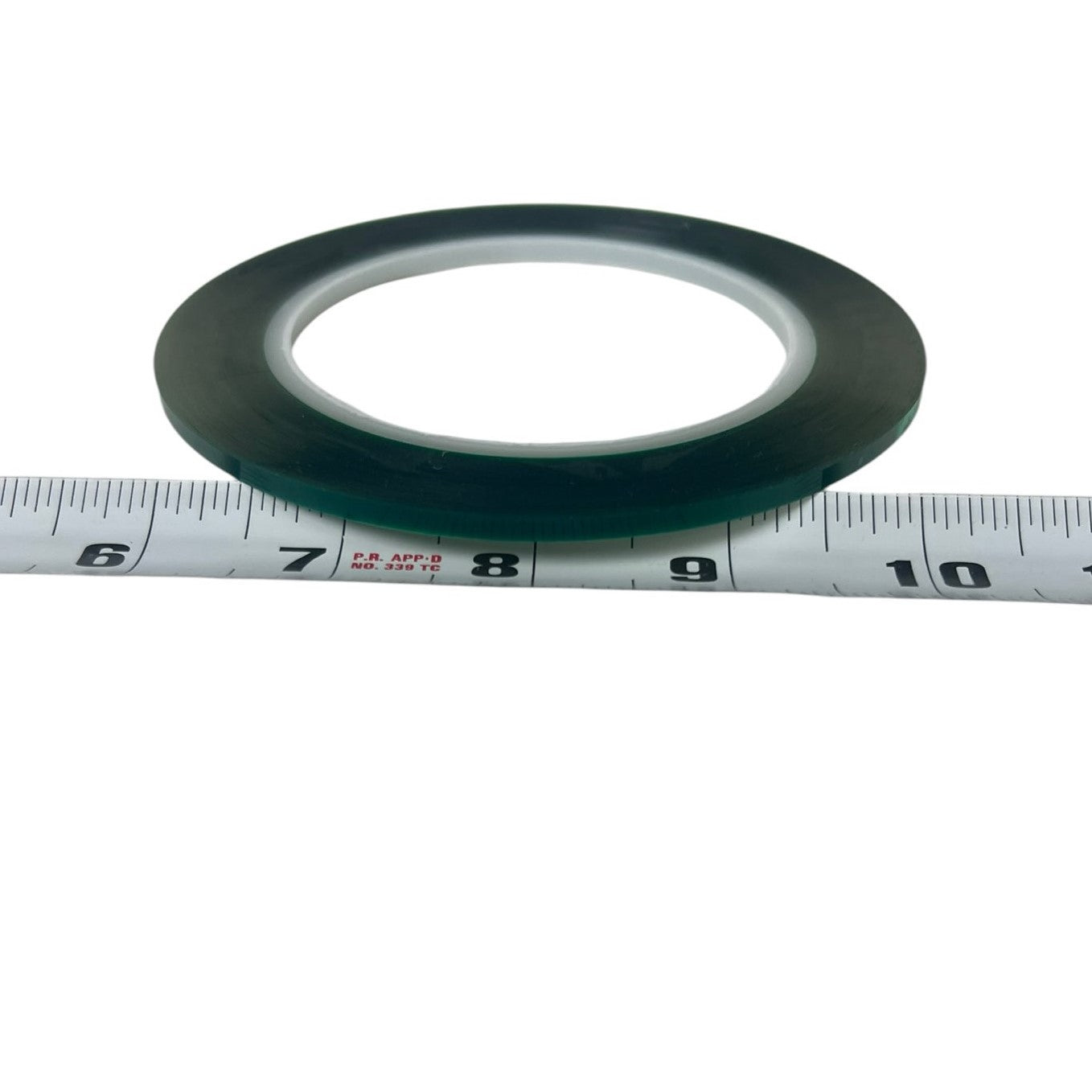 1/8" High Temp Green Polyester Masking Tape