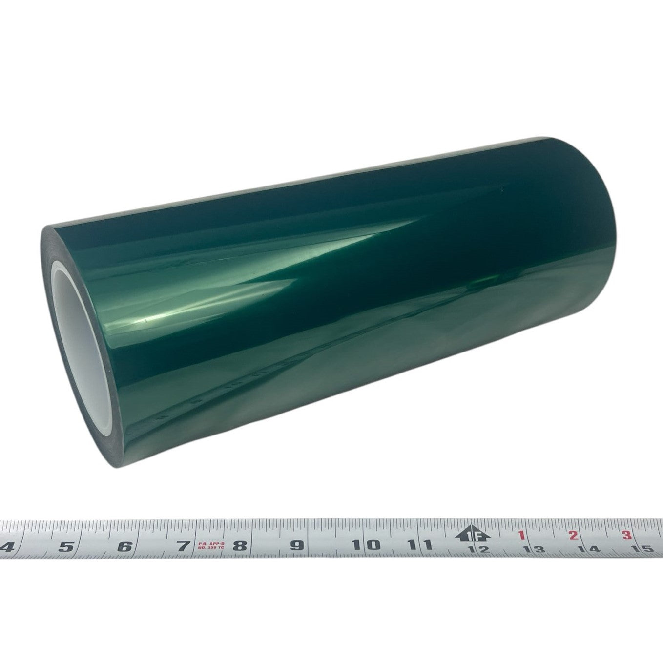 12" High Temp Green Polyester Masking Tape