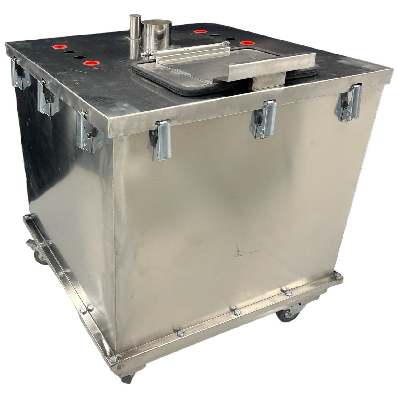 150LB Powder Hopper - Constant Fluidizing Stainless Steel