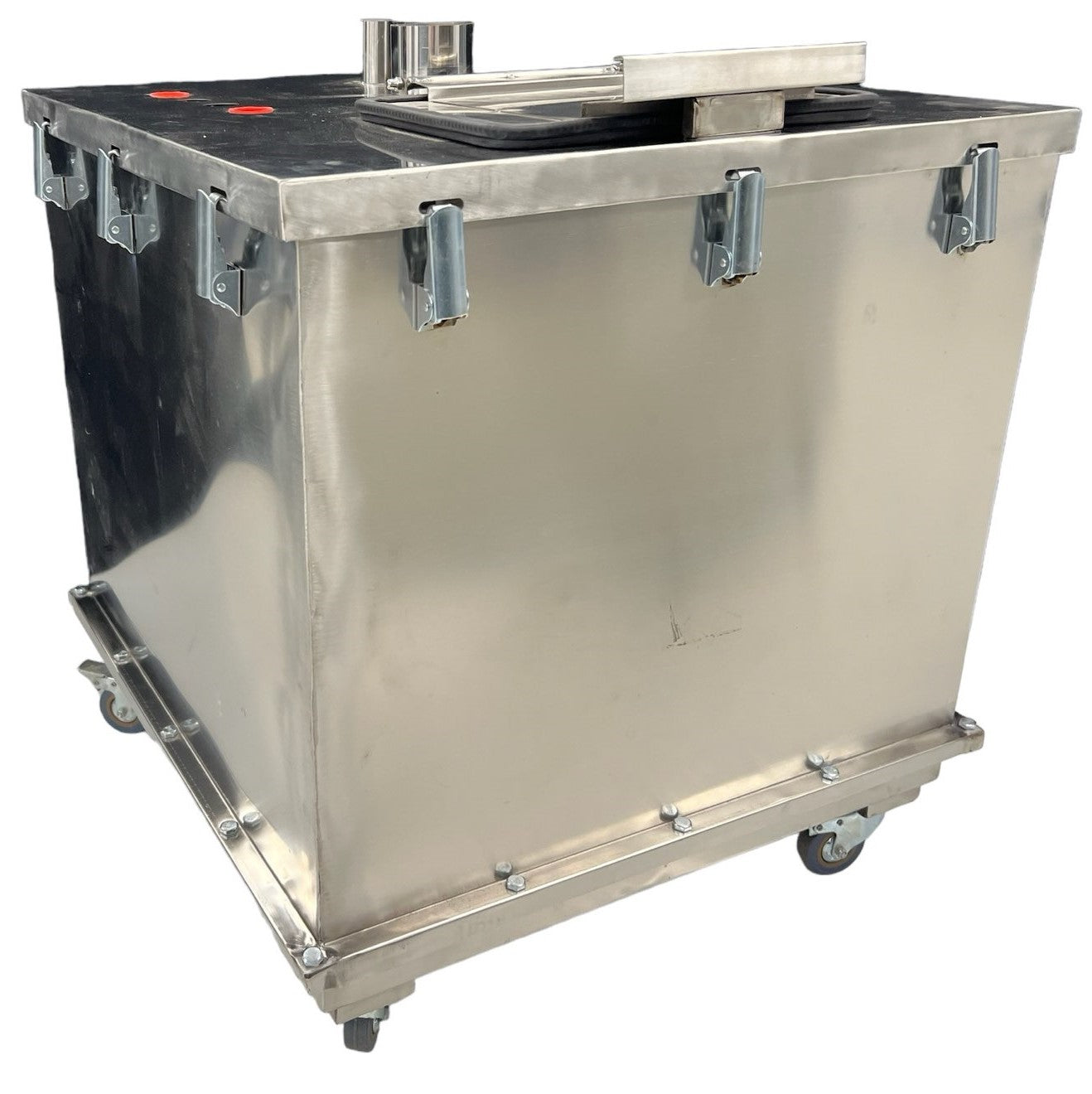 150LB Powder Hopper - Constant Fluidizing Stainless Steel