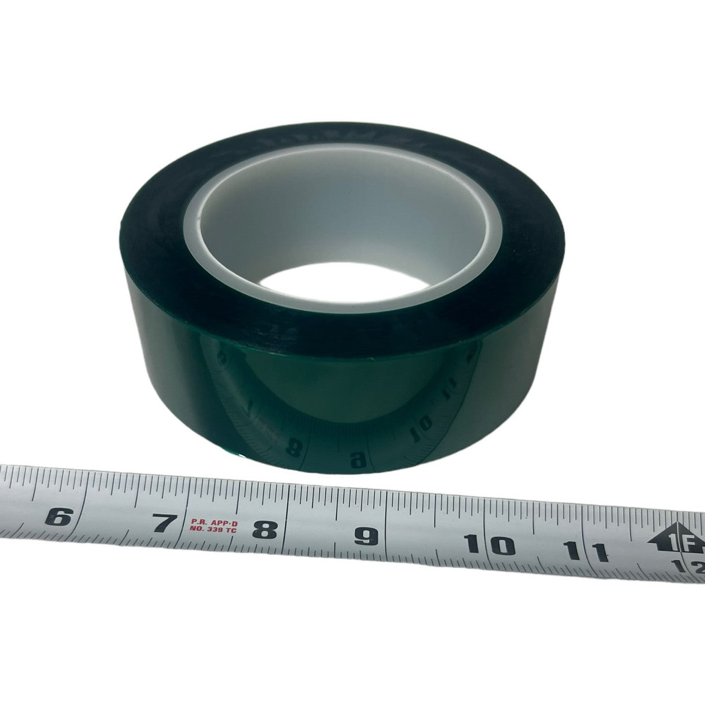 1.5" High Temp Green Polyester Masking Tape