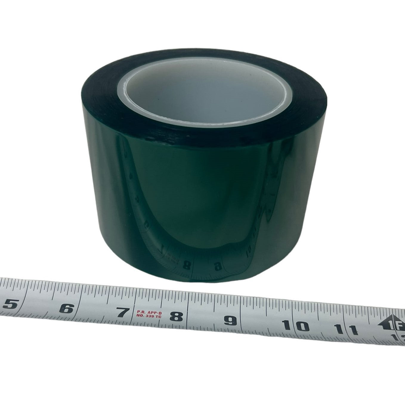 3" High Temp Green Polyester Masking Tape