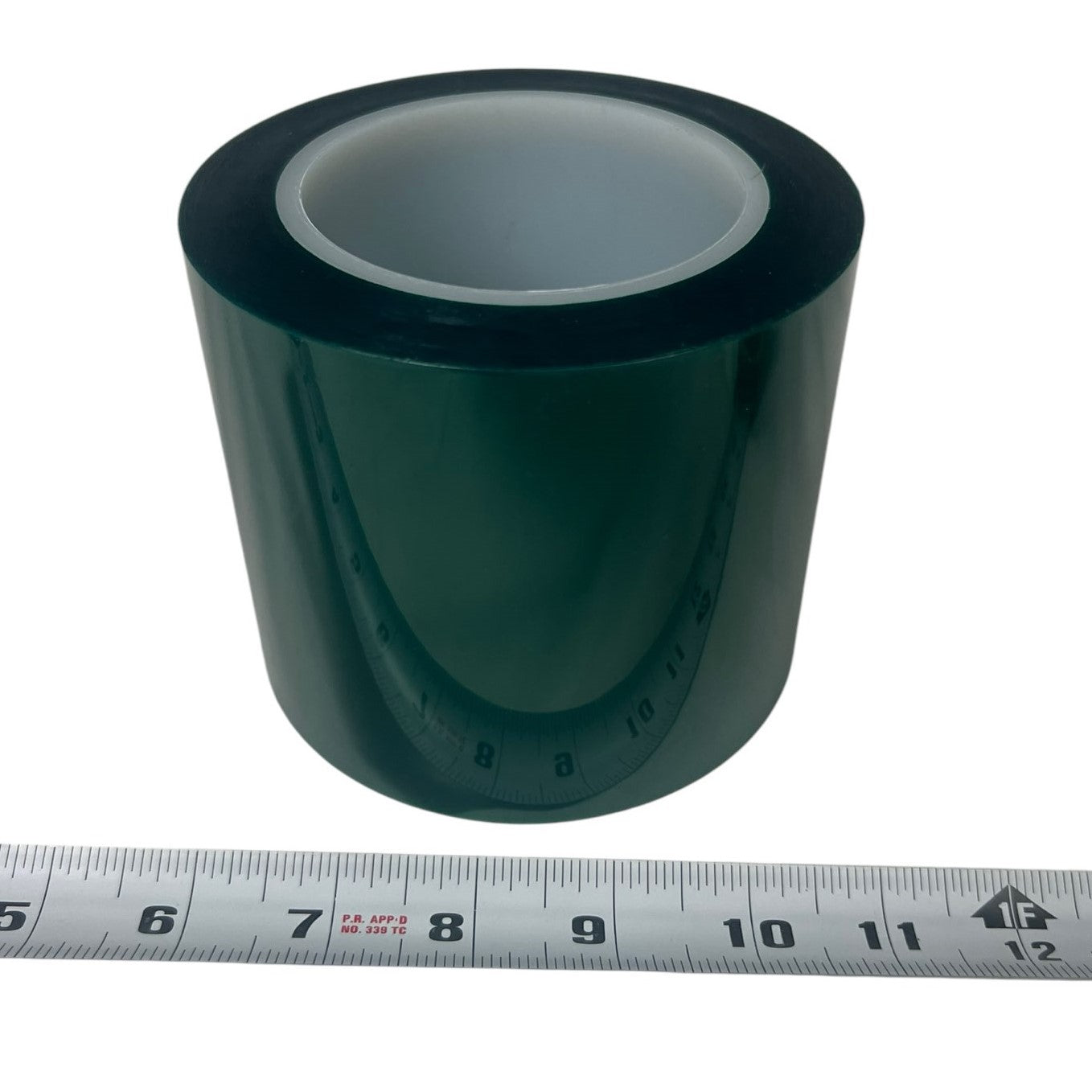 4" High Temp Green Polyester Masking Tape