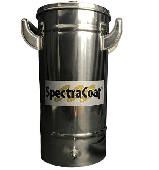 5lb Constant Fluidizing Hopper -  Stainless Steel