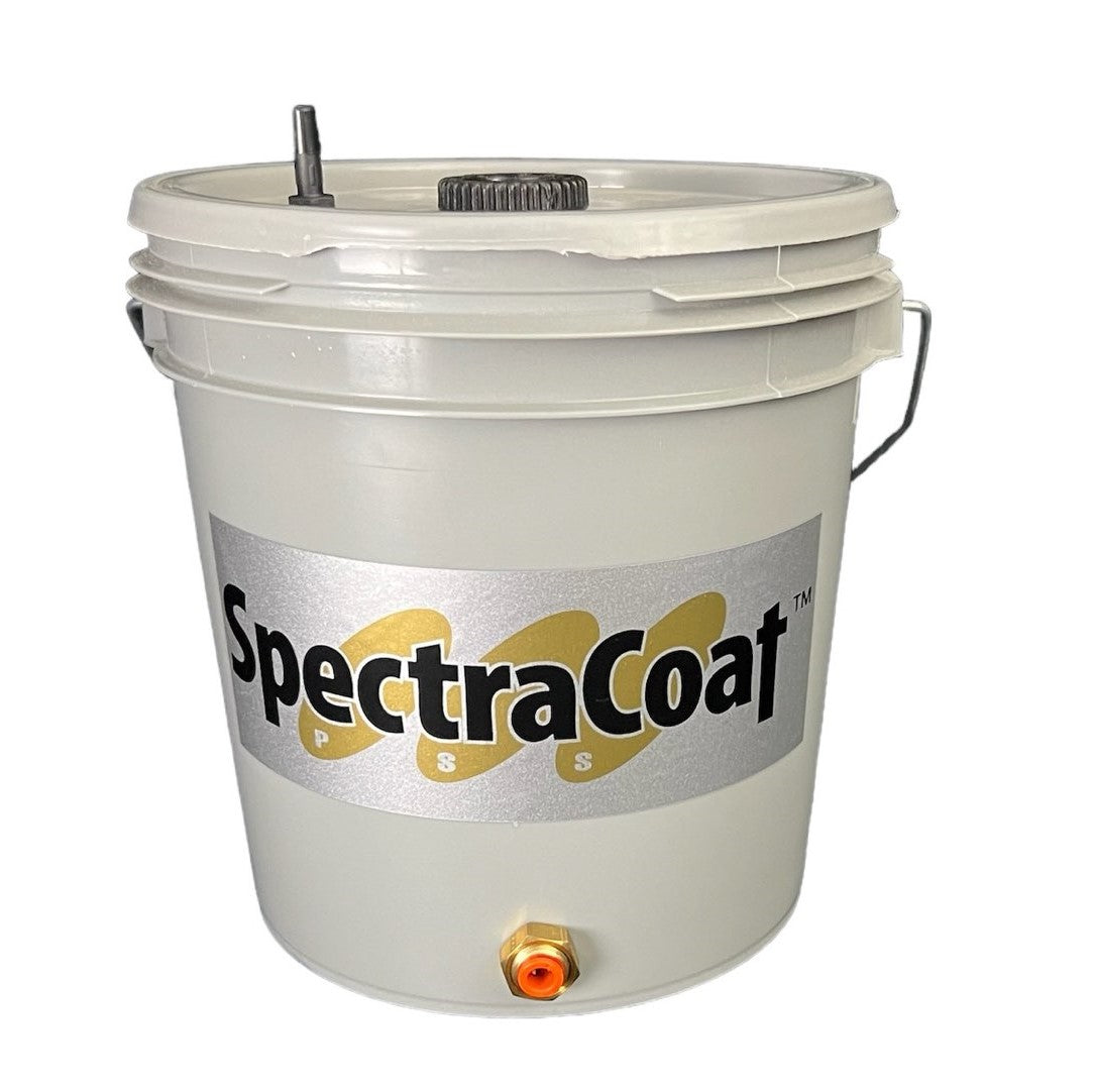 Constant Fluidizing Bucket Hopper 2lb by SpectraCoat