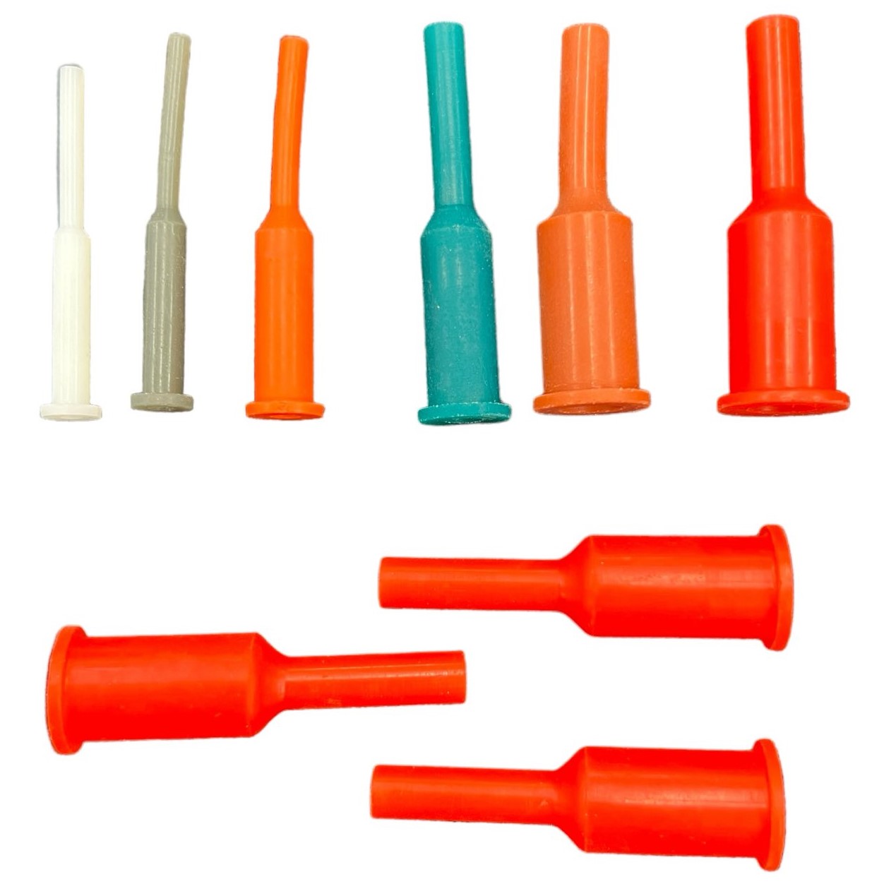 Silicone Flange Pull Plug - Red M16 (25 Count)