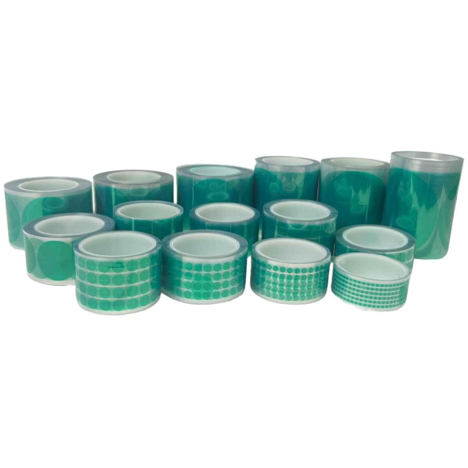 Polyester Green Tape - Dots