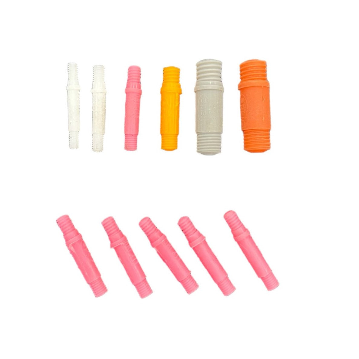 Dual-sided Silicone Threaded Plugs #10-24 Coarse / #10-32 Fine (50 Count)