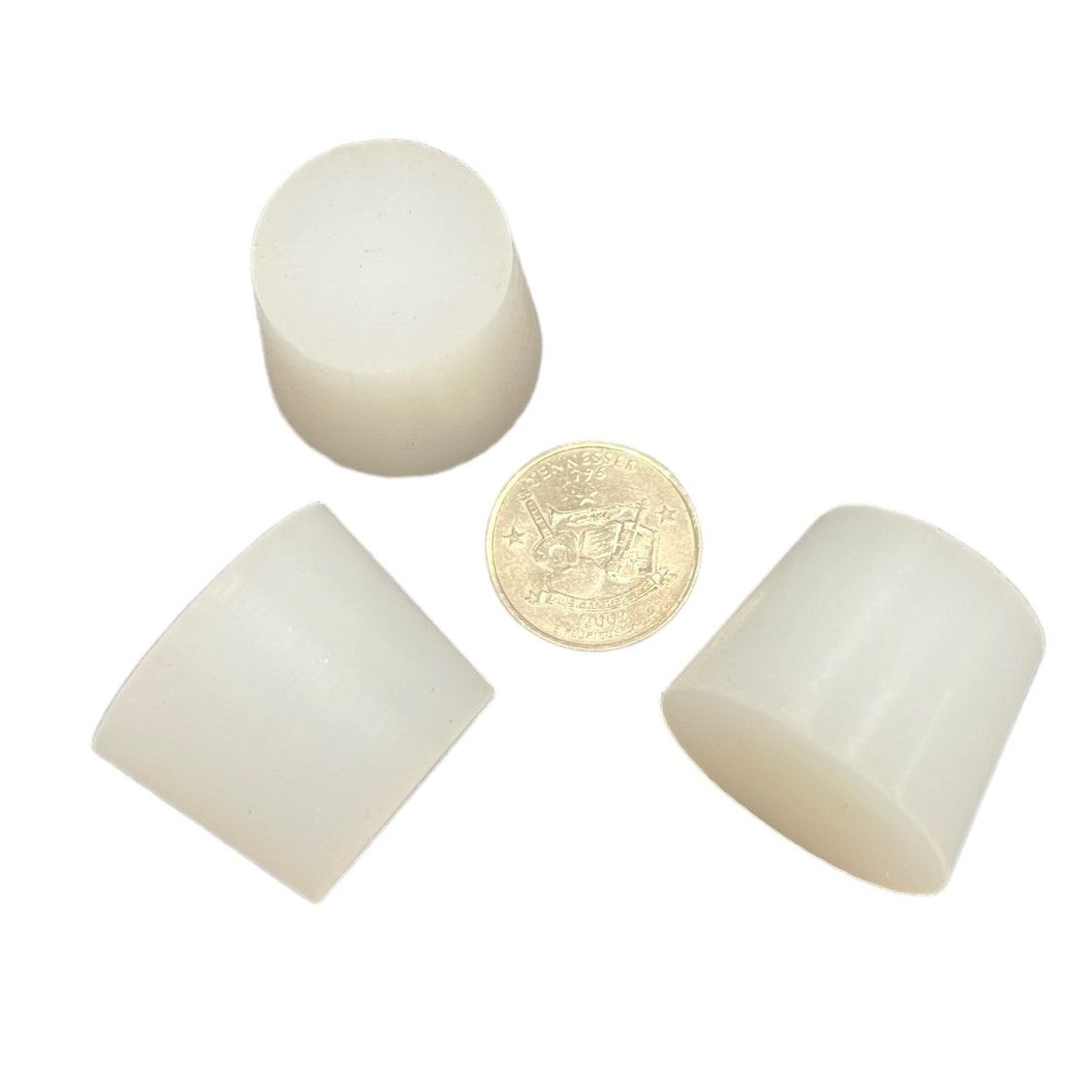 Silicone Tapered Plugs 1.062 x 1.31 x 1" (10 Count)