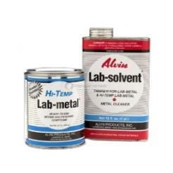Hi-Temp Lab Metal Filler 14oz & Lab Solvent 16oz