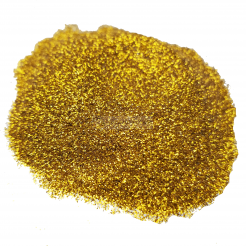 Aluminum Glitter Gold Tang (Large Flake) 8 Oz