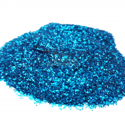 Aluminum Glitter Blue Marlin (Medium Flake) 8 Oz