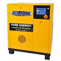 EMAX 7.5 HP 1 Phase Rotary Screw Air Compressor w/VSD