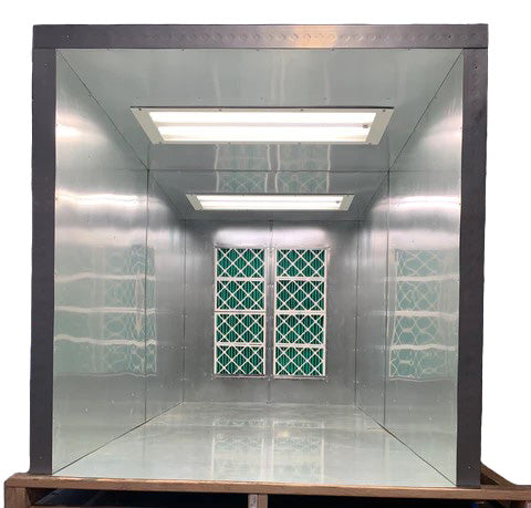 6x6x8 Spray Booth For Powder Coat