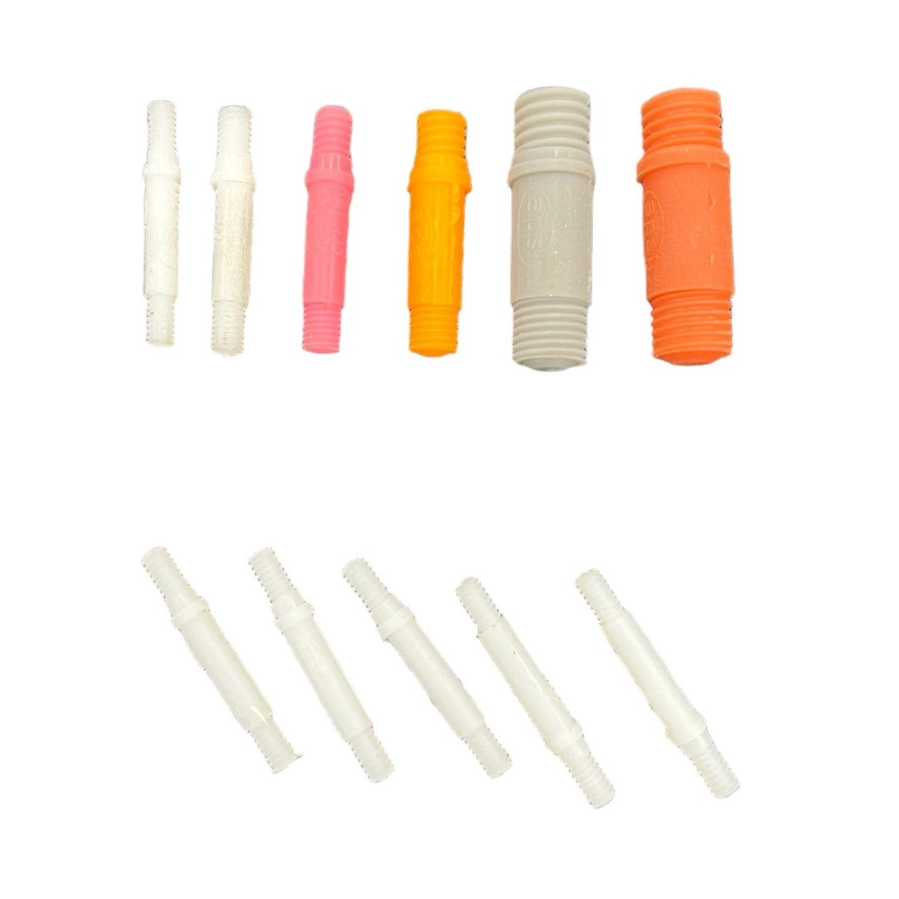 Dual-Sided Silicone Threaded Plugs #6-32 Coarse / #6-32 Fine (50 Count)