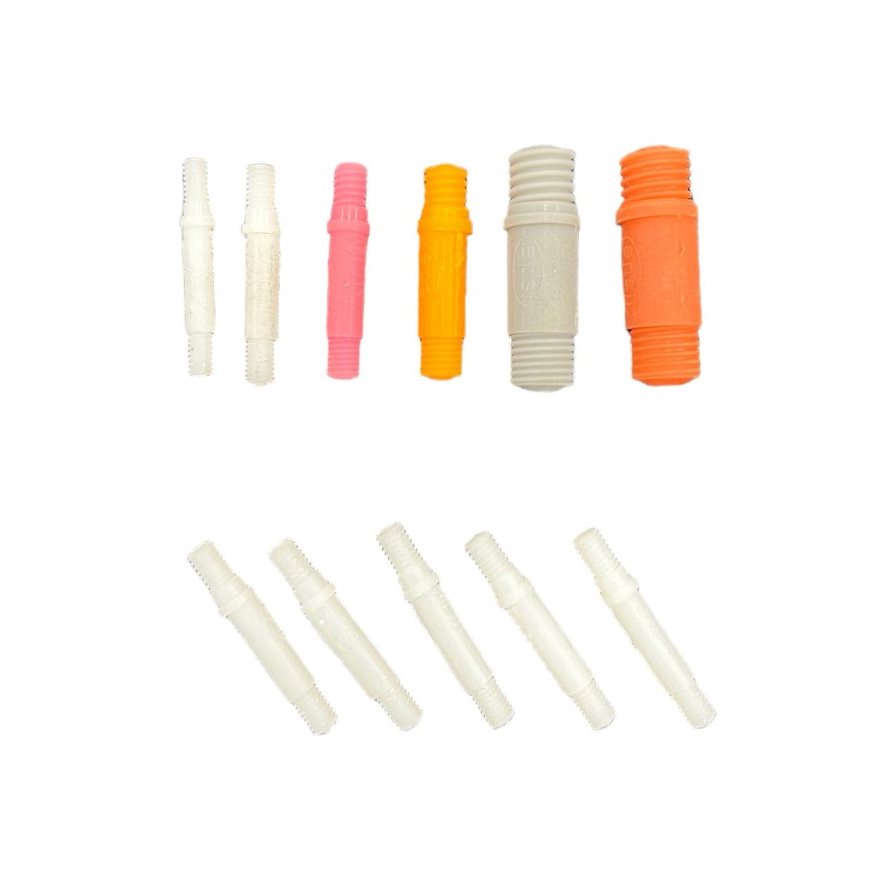 Dual-sided Silicone Threaded Plugs #8-32 Coarse / #8-36 Fine (50 Count)