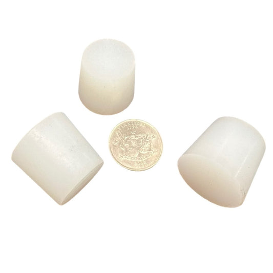 Silicone Tapered Plugs 0.906x1.062x1" (10 Count)