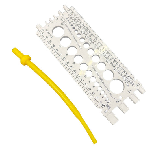 Silicone Masking Plug Stem Yellow .750 x .375 x 5.00"