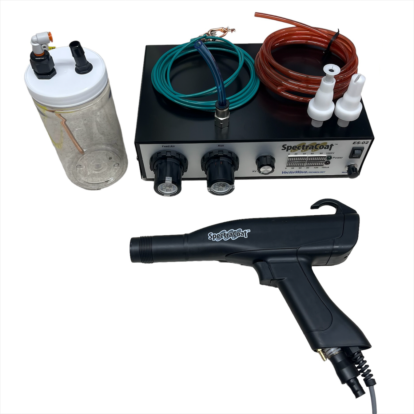 ES02+ Powder Coating System Spectracoat PowderBuyThePound